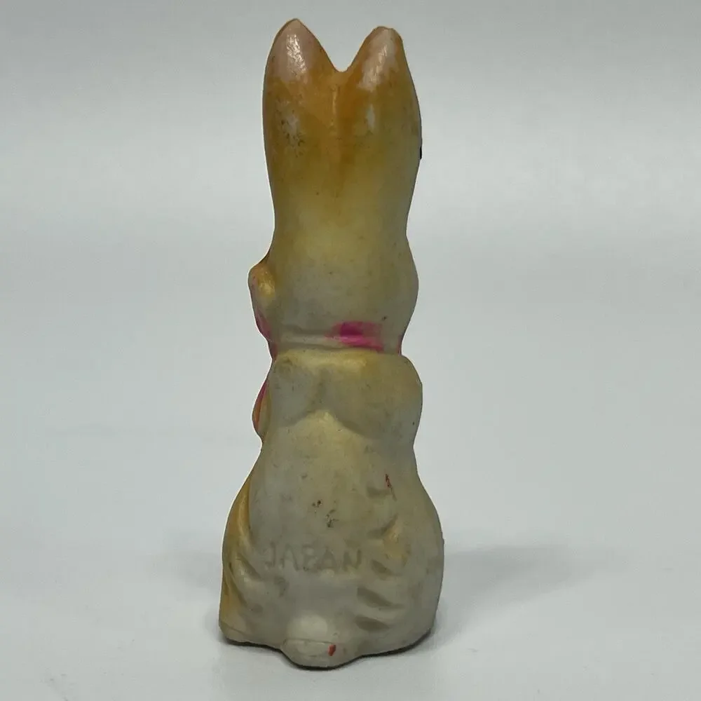 Vintage Bisque Porcelain Bunny Rabbit Figurine 3.5